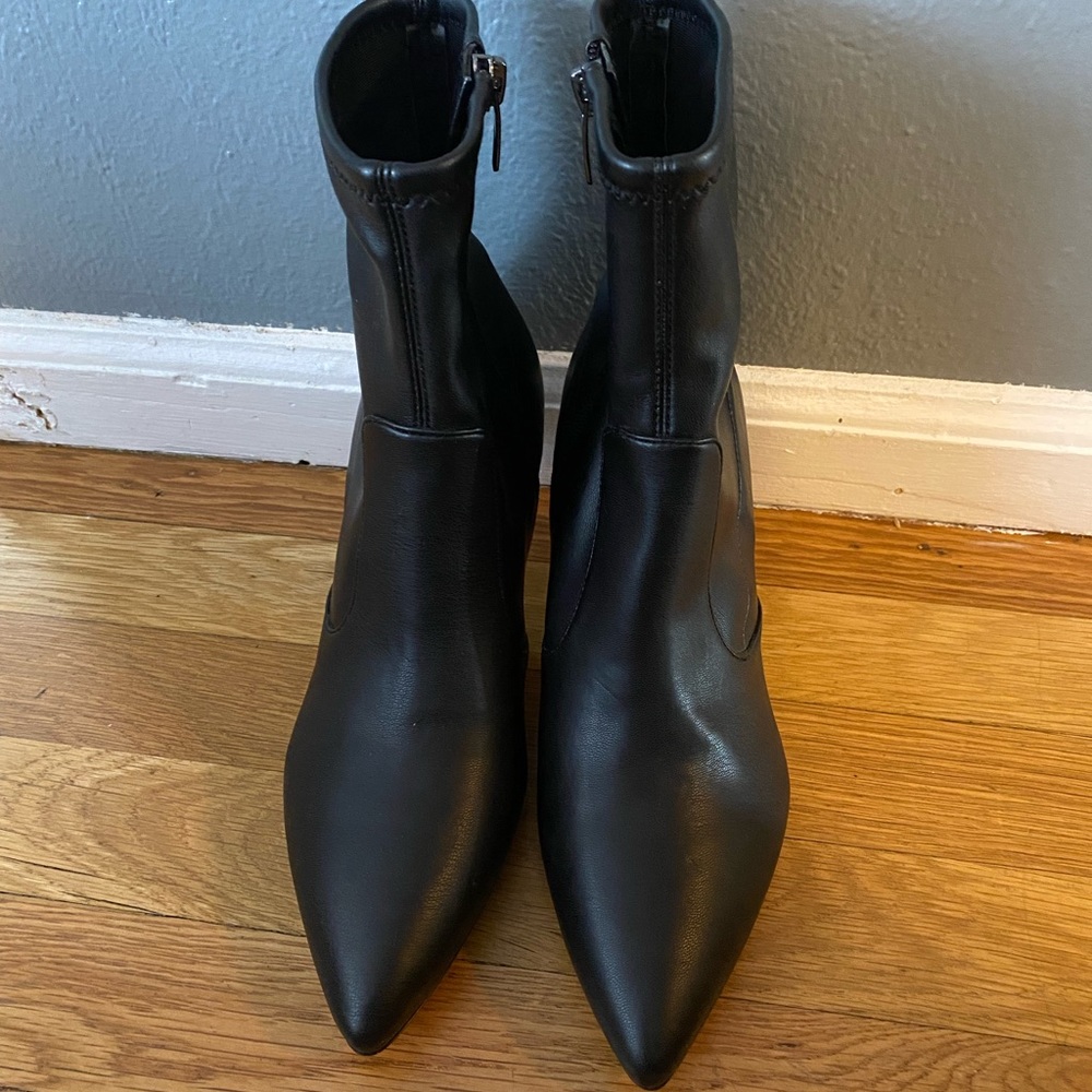 Black Ankle Marc Fisher boots. Brand new  without tags.